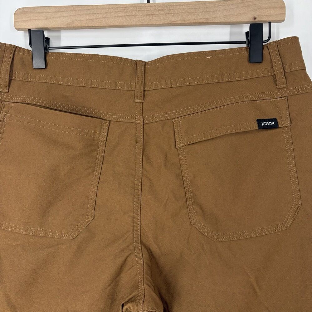 Prana Stretch Zion Shorts 32x8 Mens Rust Brown Cargo Hiking Trail Outdoor Belt - Picture 5 of 8